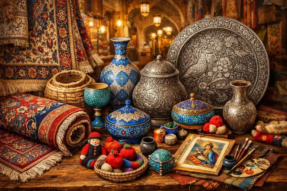 آشنایی با صنایع دستی ایران