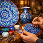 آشنایی با هنر مینا کاری