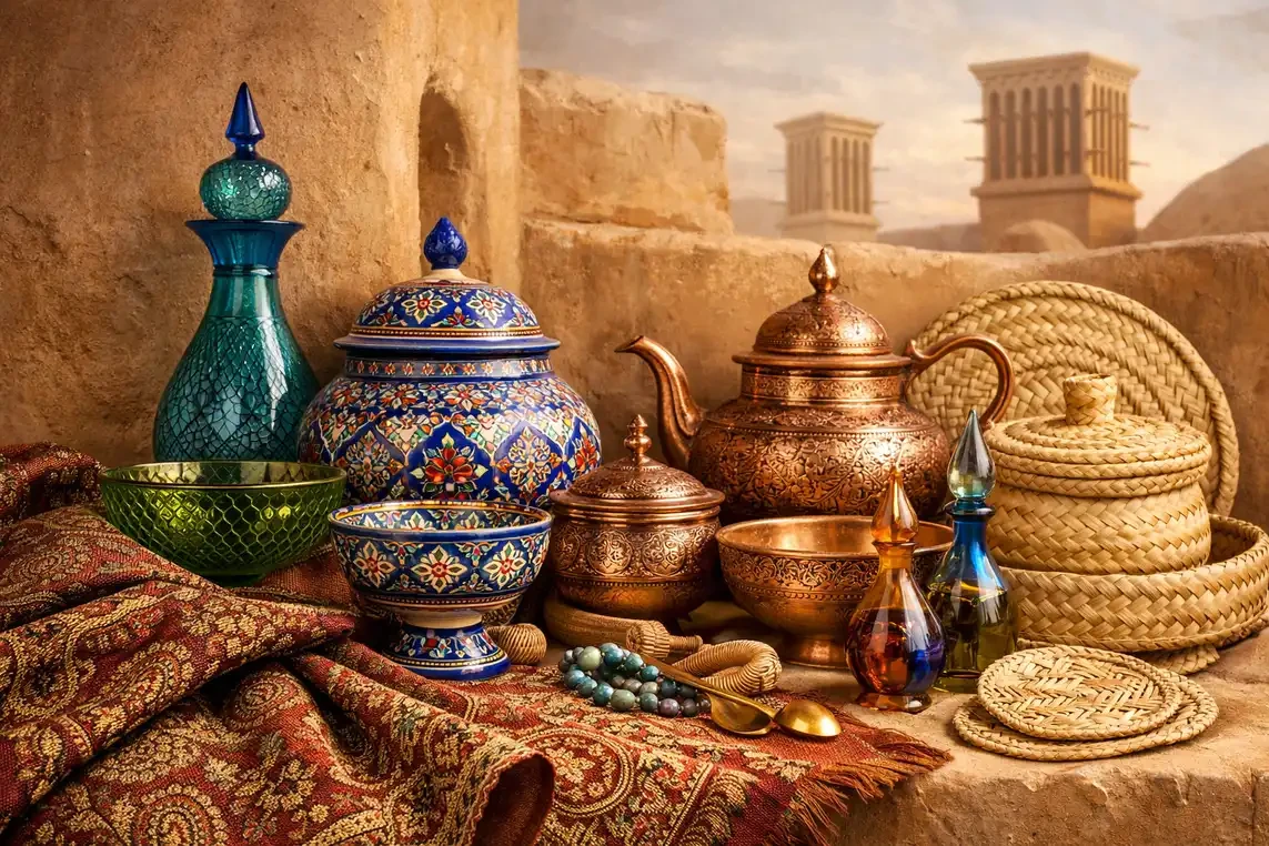 آشنایی با صنایع دستی استان یزد