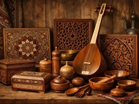آشنایی با صنایع دستی چوبی ایران
