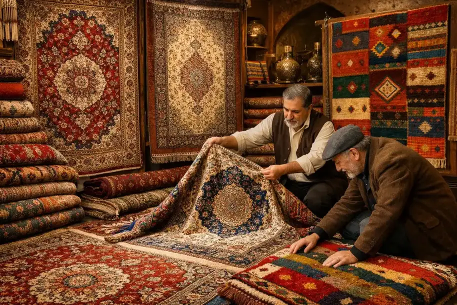 آشنایی با فرش ایرانی و معرفی انواع آن