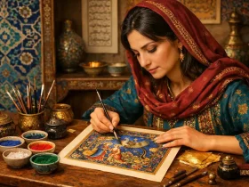 آشنایی با نقاشی مینیاتوری