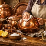 اصول نگهداری از ظروف مسی