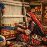 آشنایی با هنر گبه بافی ایران