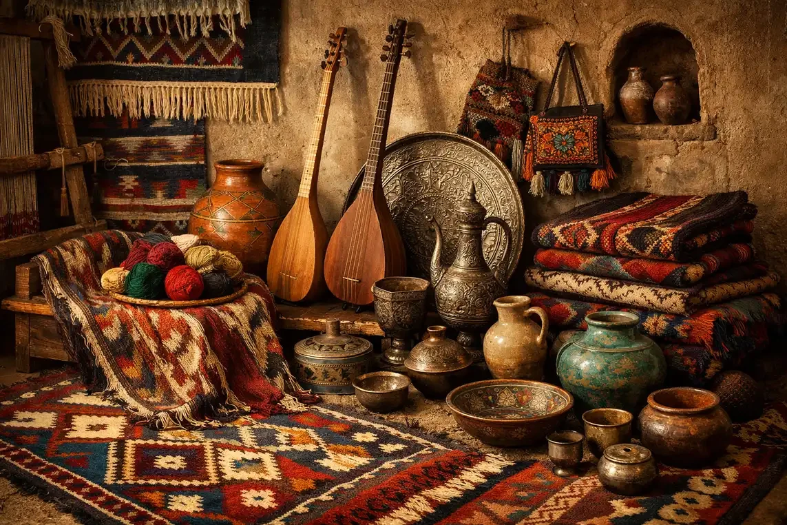 آشنایی با صنایع دستی استان کردستان