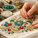 آشنایی با هنر منجوق دوزی