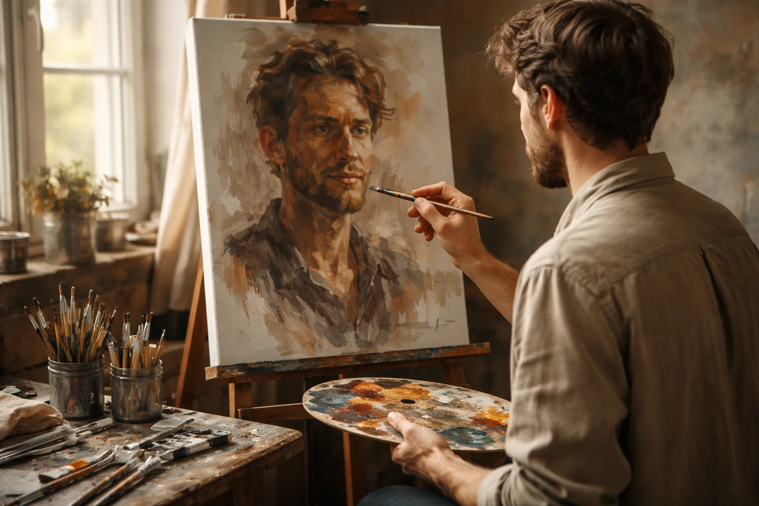 سلف پرتره در نقاشی