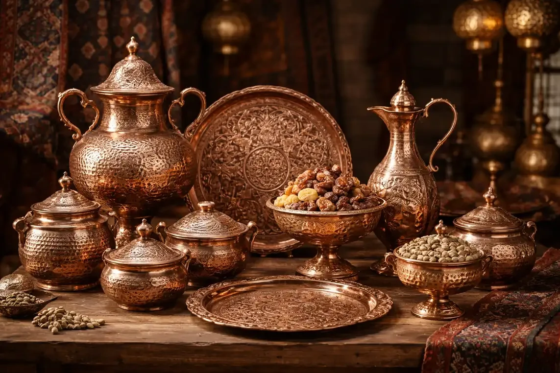 بهترین صنایع دستی مسی ایران و کاربرد انواع آن