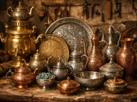 انواع صنایع دستی فلزی ایران