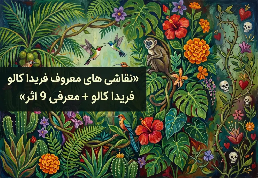 نقاشی های معروف فریدا کالو