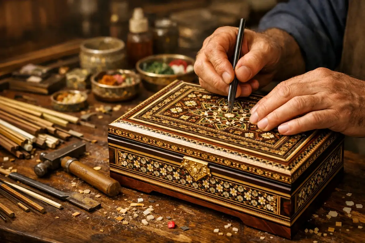 معرفی خاتم کاری