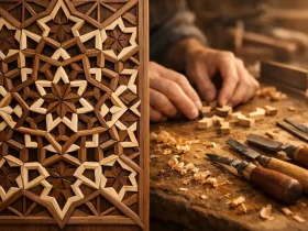 معرفی هنر گره چینی و فرآیند آن