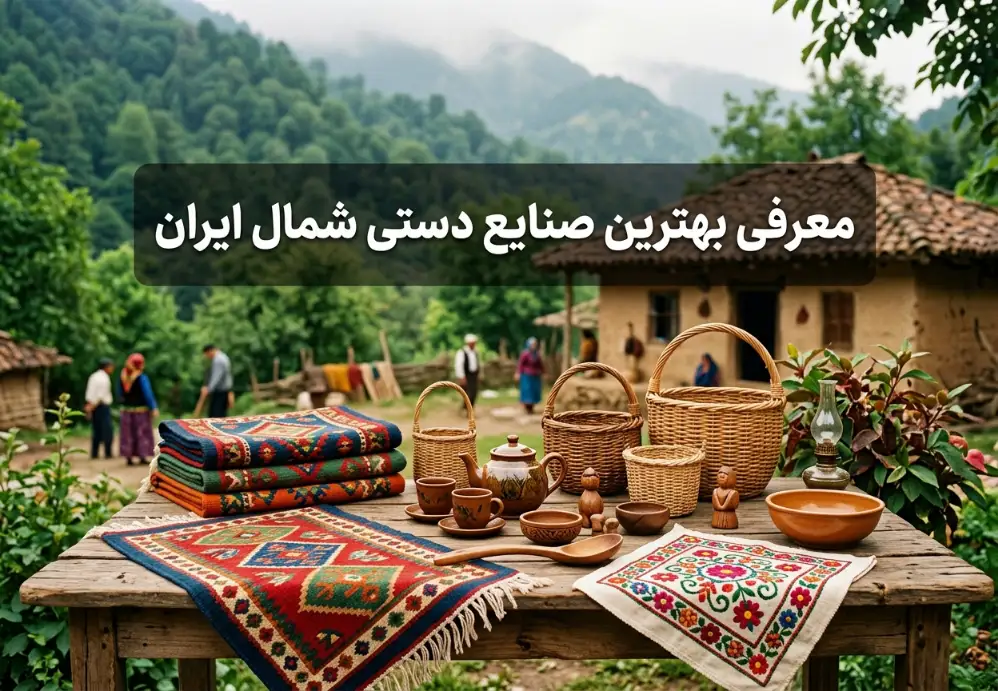 معرفی بهترین صنایع دستی شمال ایران