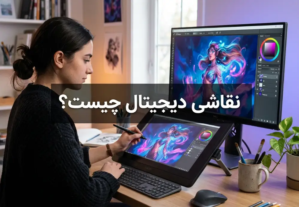 نقاشی دیجیتال چیست؟