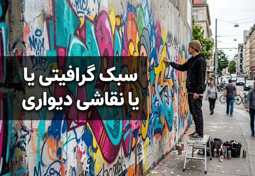 آشنایی با سبک گرافیتی یا نقاشی دیواری