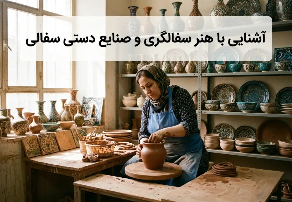 آشنایی با هنر سفالگری