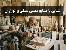 آشنایی با صنایع دستی سنگی