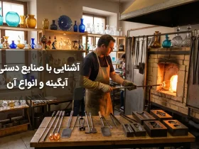 آشنایی با صنایع دستی آبگینه و انواع آن