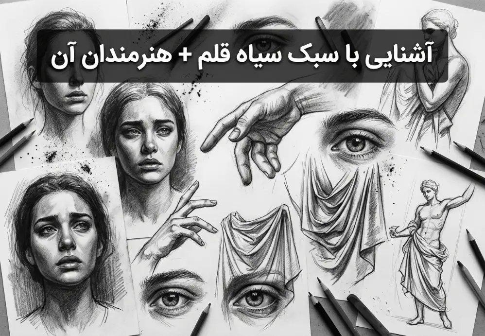 آشنایی با سبک سیاه قلم