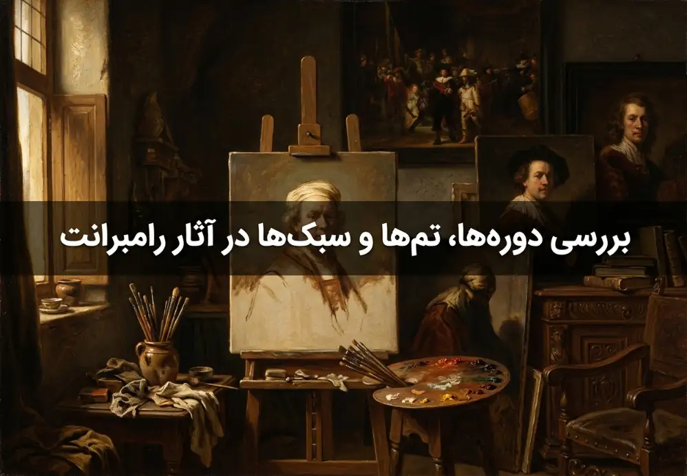 بررسی دوره‌ها، تم‌ها و سبک‌ها در آثار رامبرانت