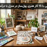 گ 0 بررسی کامل هنر گیوه دوزی هنر گلیچ بافی چیست؟ همه چیز درباره هنر ربان دوزی همه چیز درباره منبت کاری تفاوت چراغ خواب با آباژور در چیست؟ نحوه ساخت آباژور آشنایی با مجسمه برنزی بررسی کامل هنر گیوه دوزی هنر گلیچ بافی چیست؟ همه چیز درباره هنر ربان دوزی > مقالات > آشنایی با 15 کار هنری پول ساز در منزل با درآمد بالا آشنایی با 15 کار هنری پول ساز در منزل با درآمد بالا