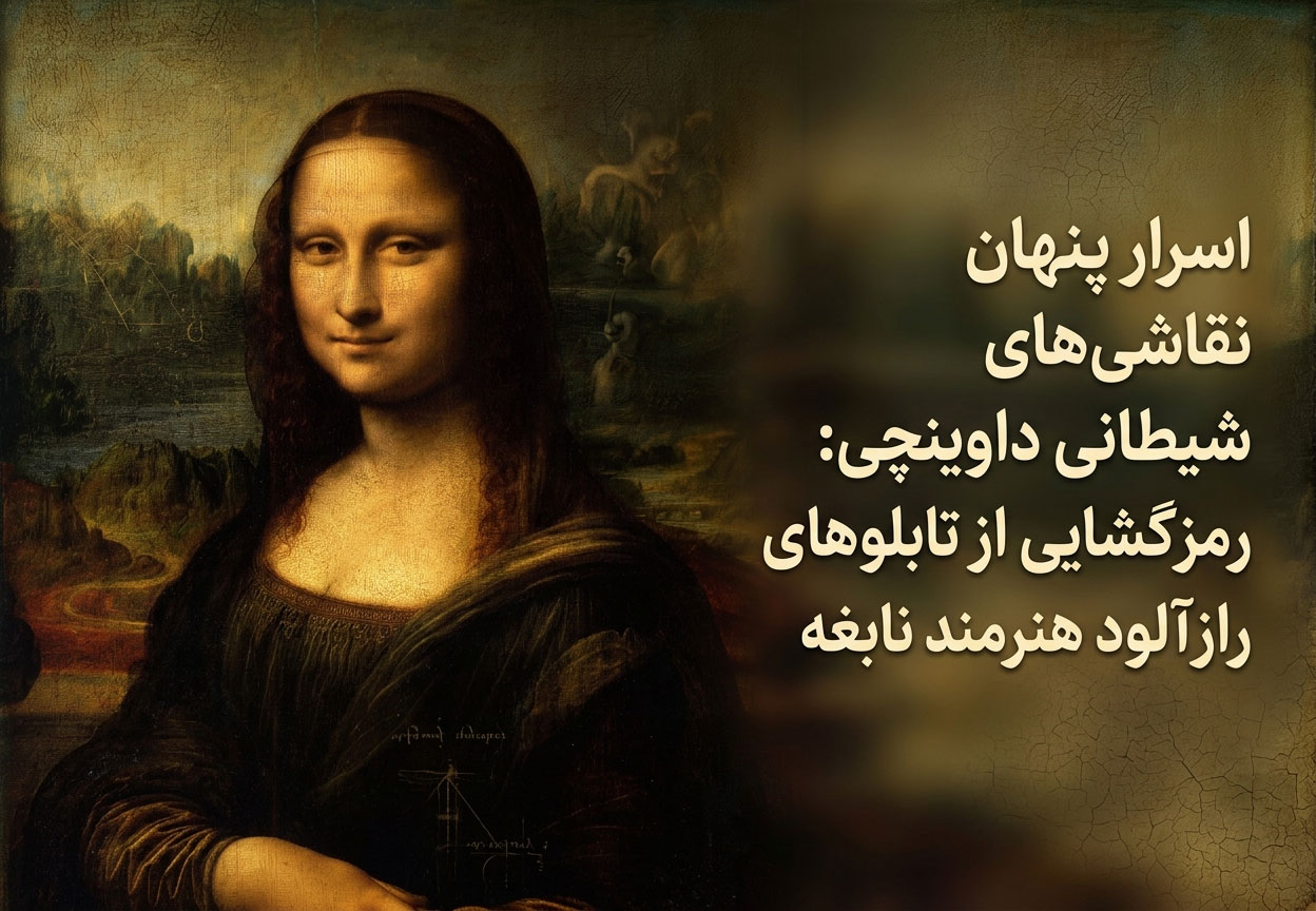 اسرار پنهان نقاشی‌های شیطانی داوینچی: رمزگشایی از تابلوهای رازآلود هنرمند نابغه