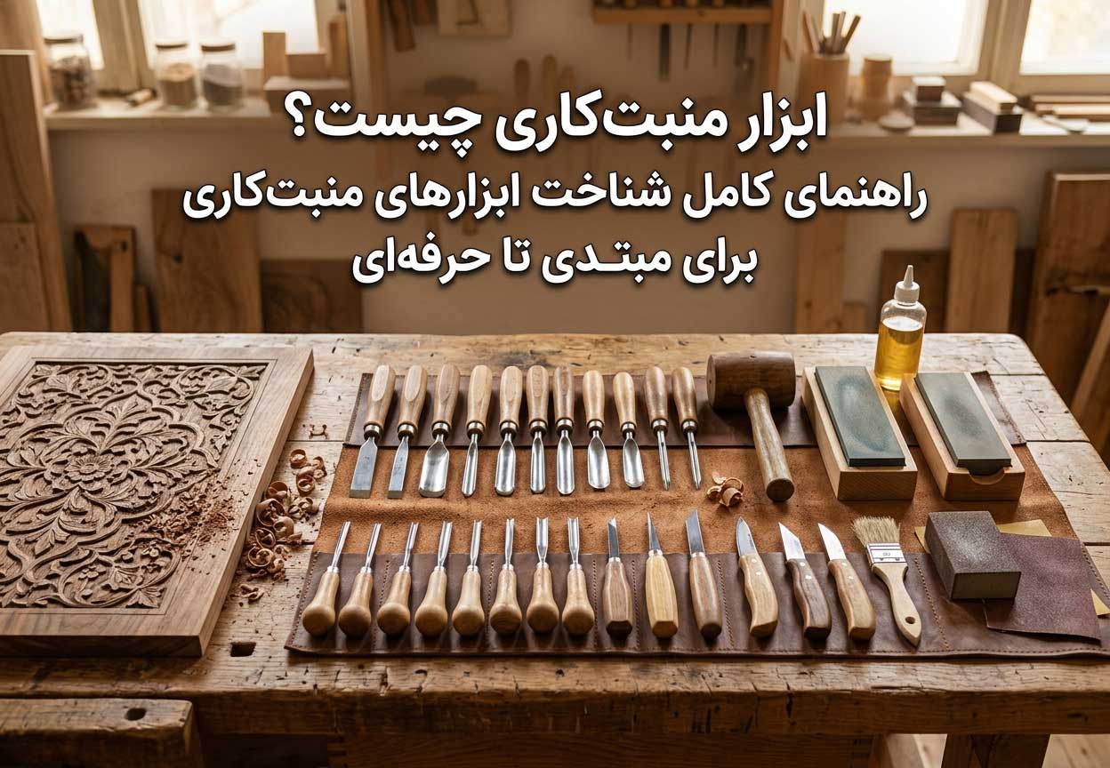 ابزار منبت‌کاری چیست؟ راهنمای کامل شناخت ابزارهای منبت‌کاری برای مبتدی تا حرفه‌ای