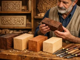 بهترین چوب برای منبت‌کاری چیست