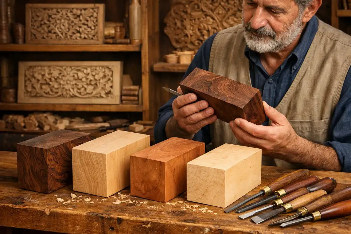 بهترین چوب برای منبت‌کاری چیست