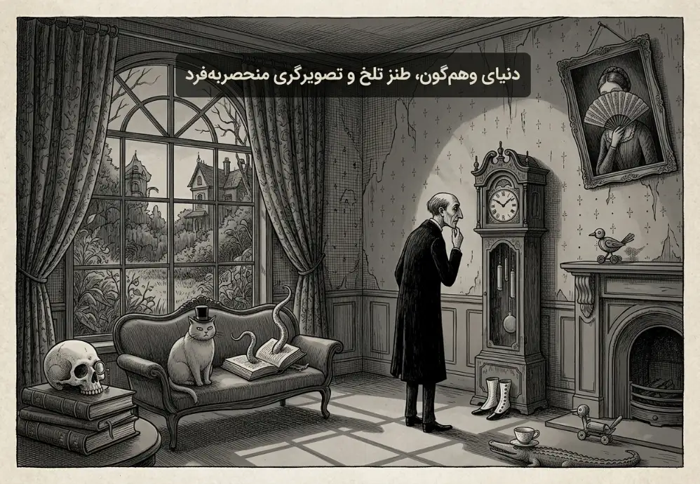 ادوارد گوری؛ دنیای وهم‌گون، طنز تلخ و تصویرگری منحصربه‌فرد