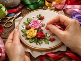 همه چیز درباره هنر ربان دوزی