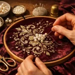 مروارید دوزی چیست؟