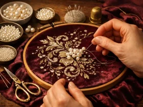 مروارید دوزی چیست؟