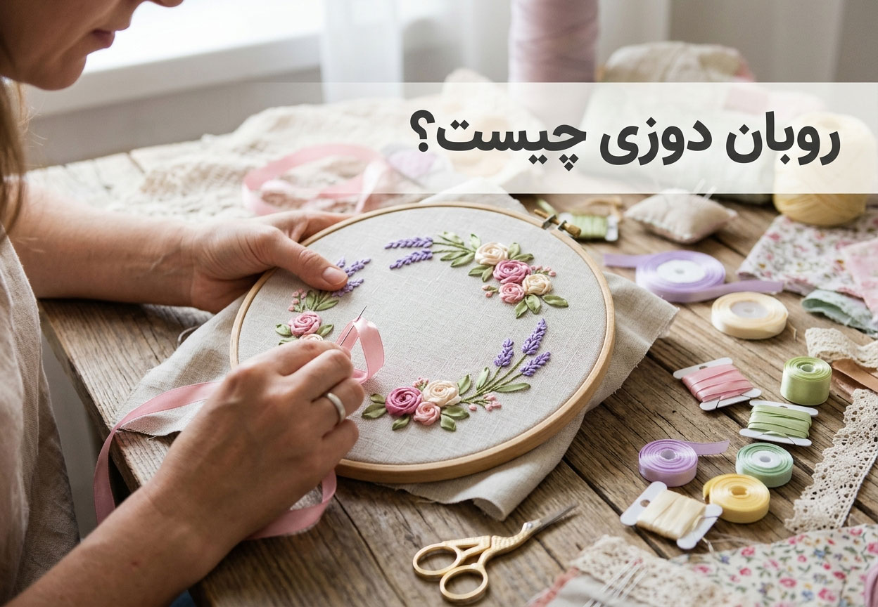 روبان دوزی چیست؟