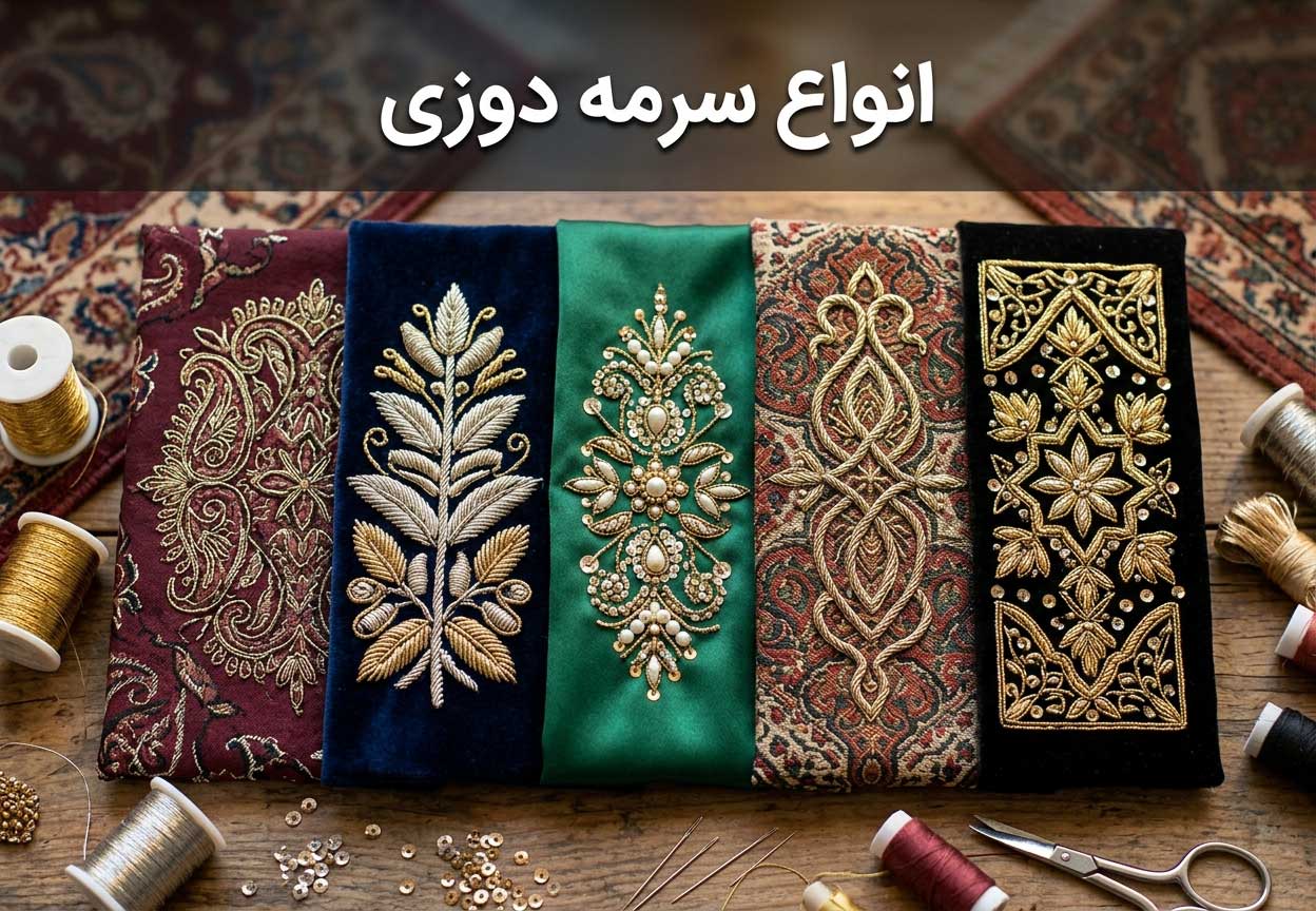 انواع سرمه دوزی