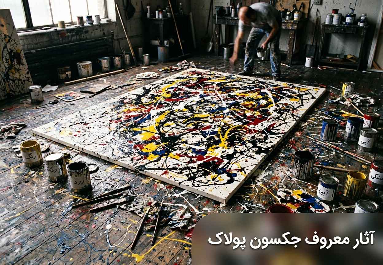 آثار معروف جکسون پولاک