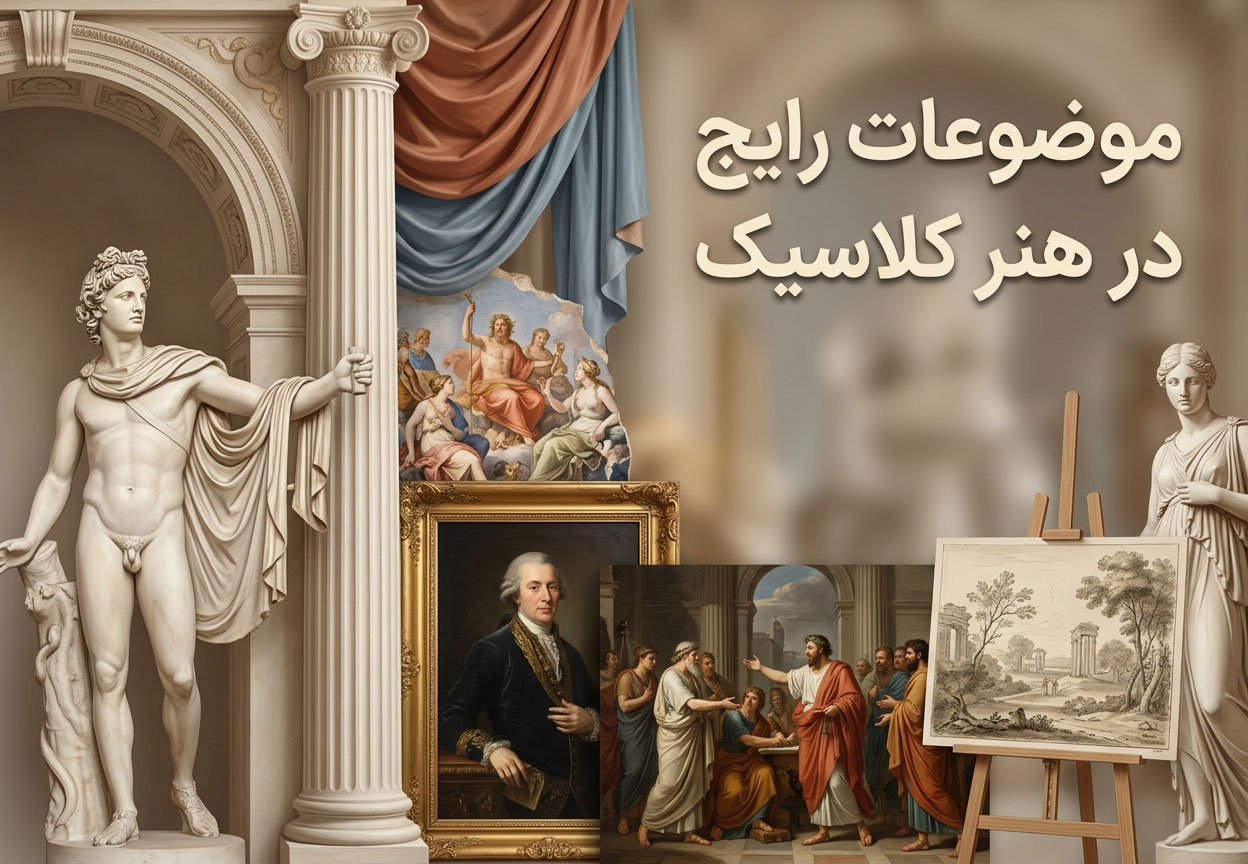 موضوعات رایج در هنر کلاسیک