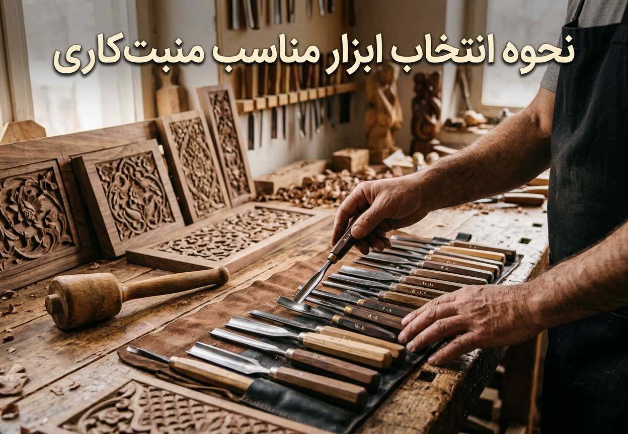 نحوه انتخاب ابزار مناسب منبت‌کاری