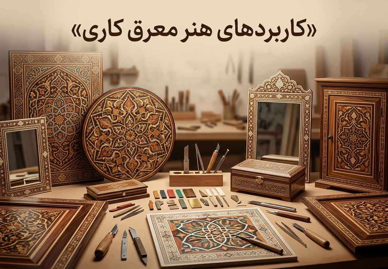 کاربردهای هنر معرق کاری