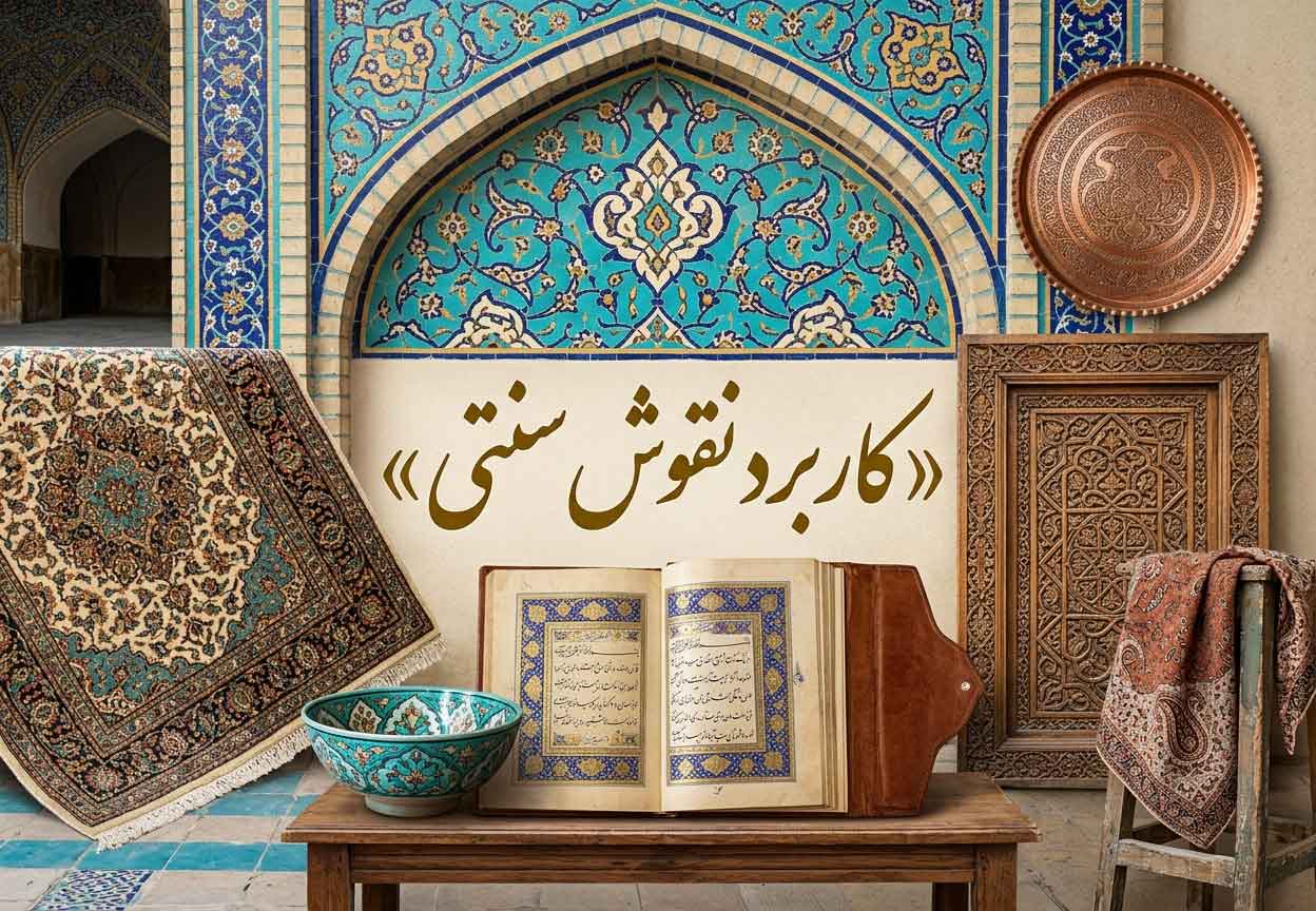کاربرد نقوش سنتی