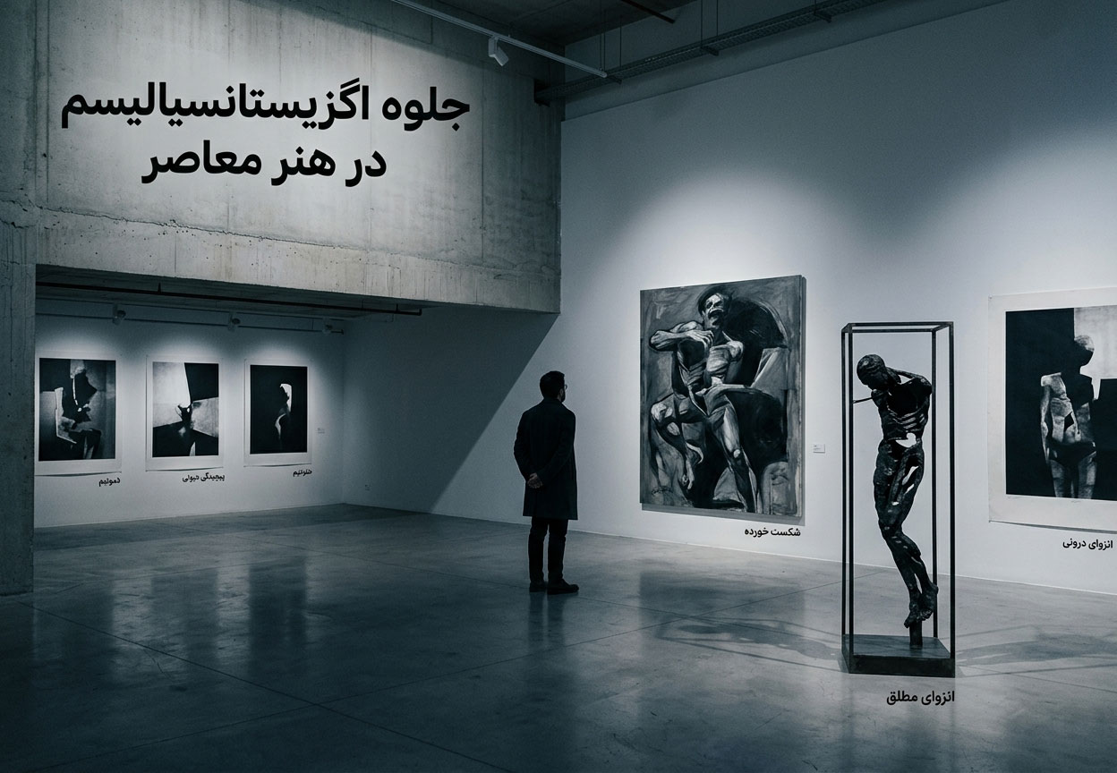 جلوه اگزیستانسیالیسم در هنر معاصر