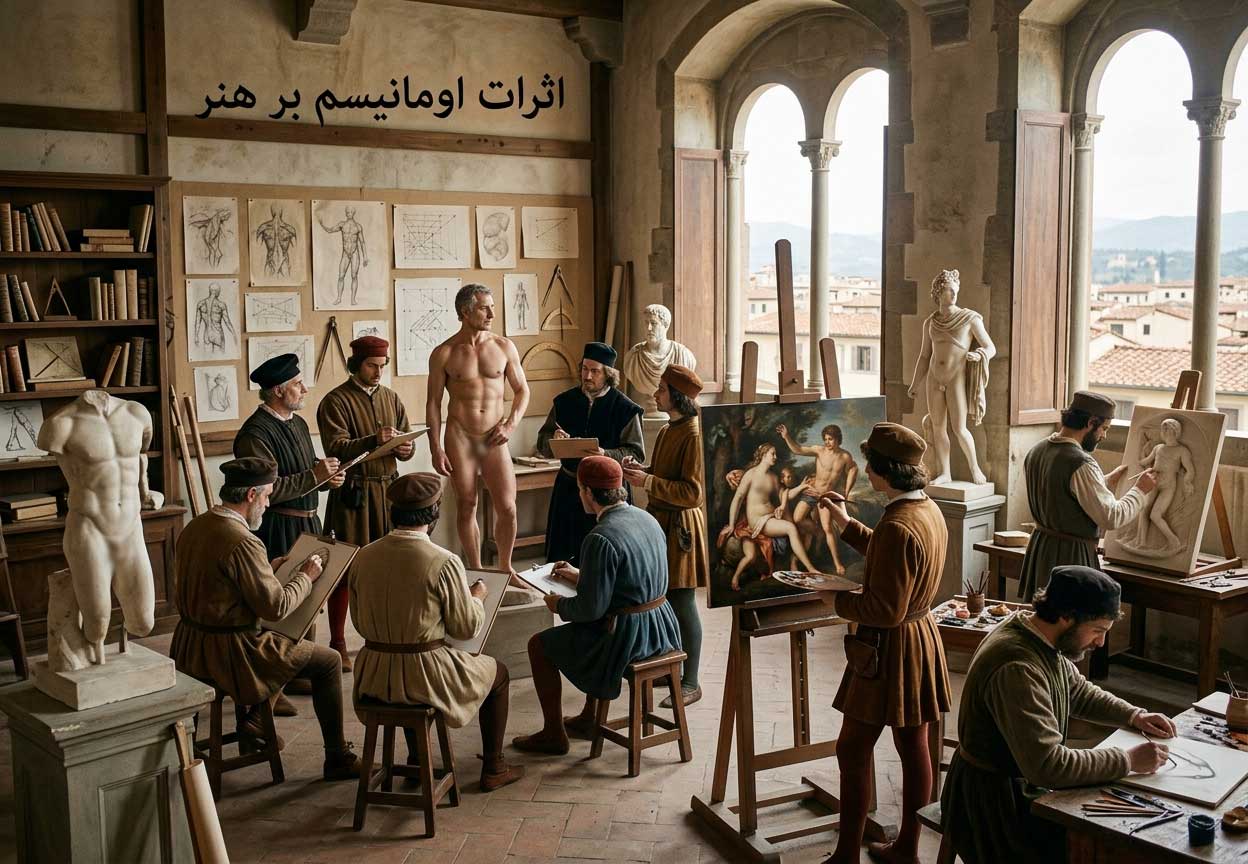 اثرات اومانیسم بر هنر