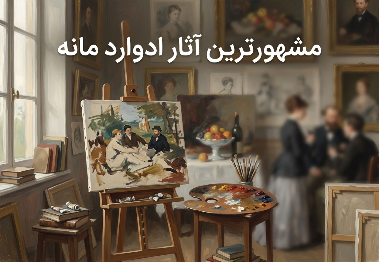 مشهورترین آثار ادوارد مانه