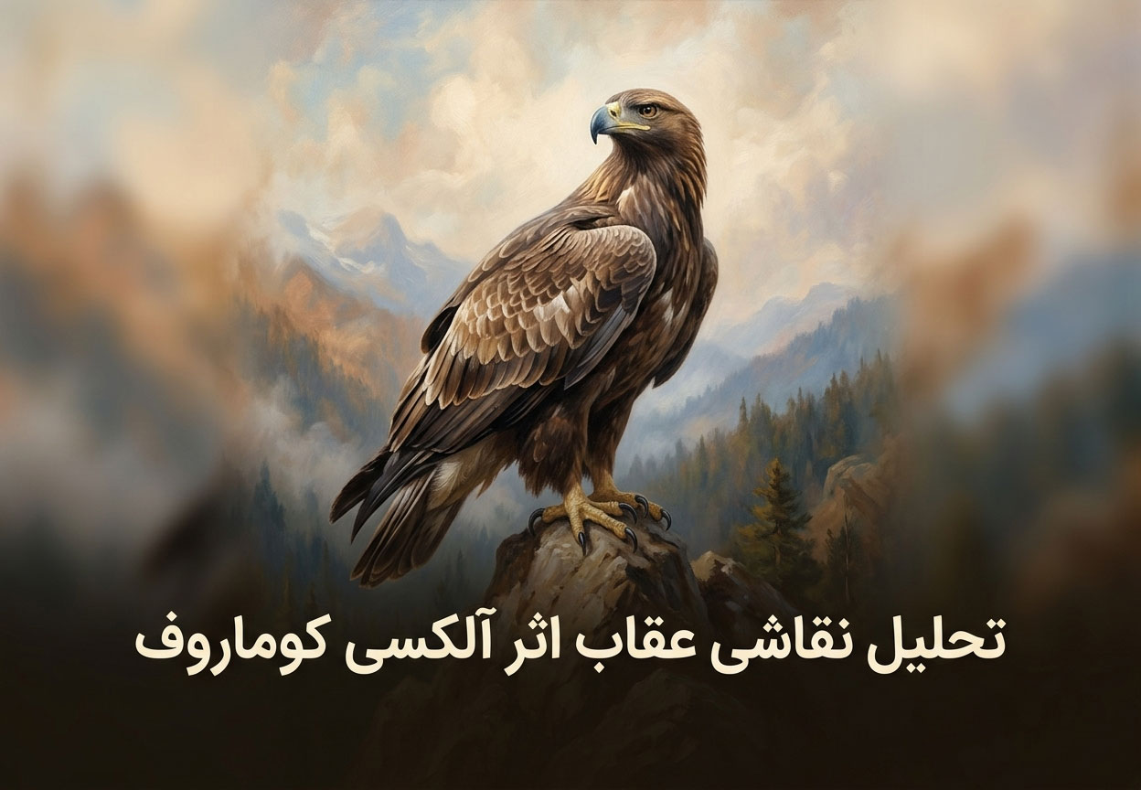 تحلیل نقاشی عقاب اثر آلکسی کوماروف