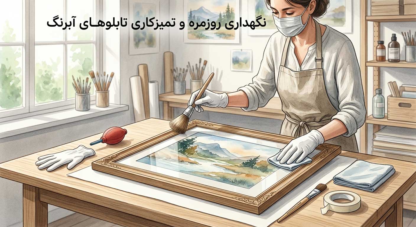 نگهداری روزمره و تمیزکاری