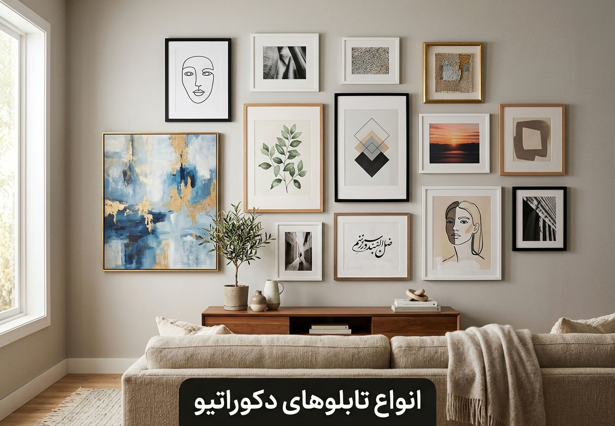 انواع تابلوهای دکوراتیو